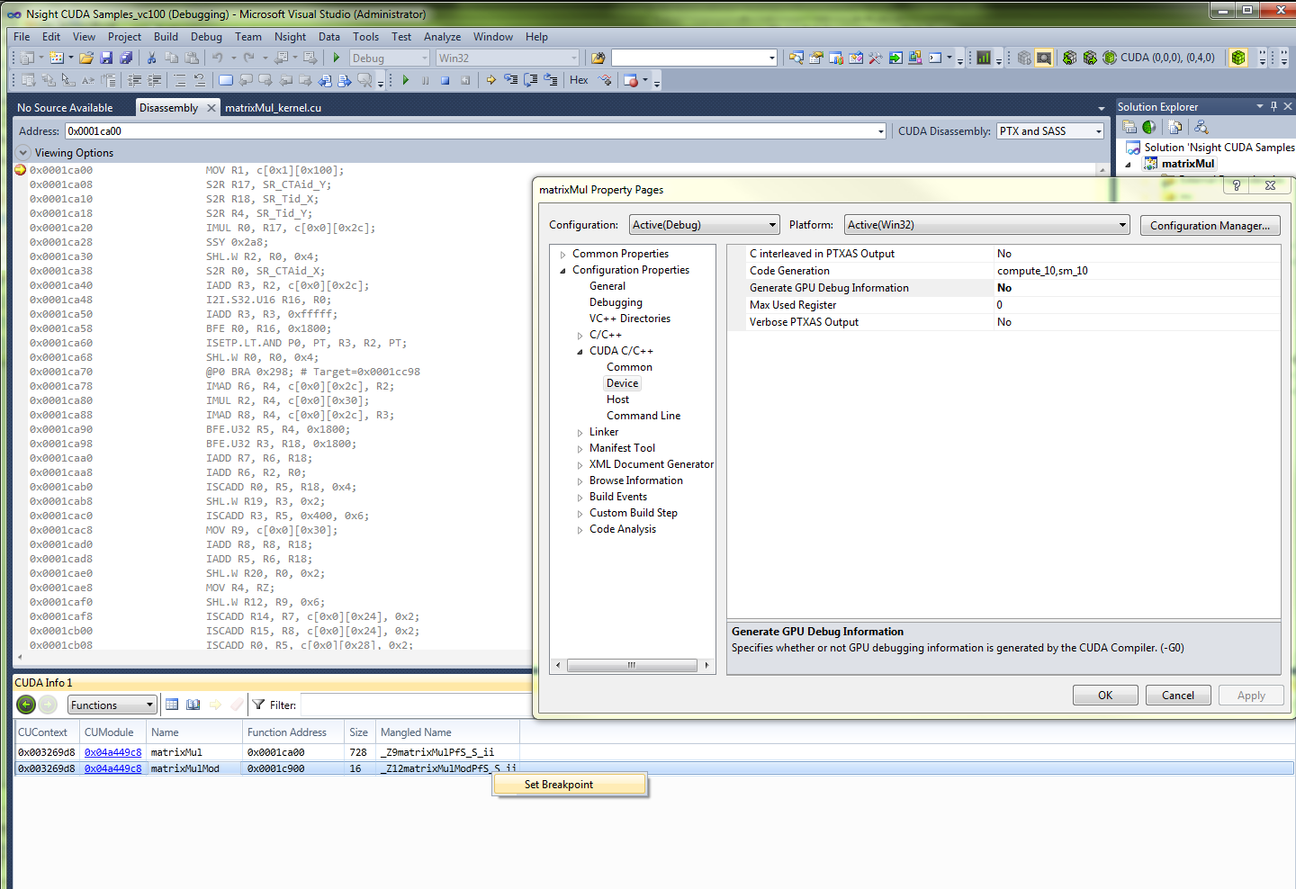 Nsight Visual Studio Edition 2.2 New Features | NVIDIA Developer